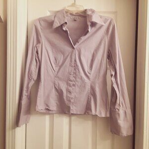 Junior's violet blouse, size L, Byer wear